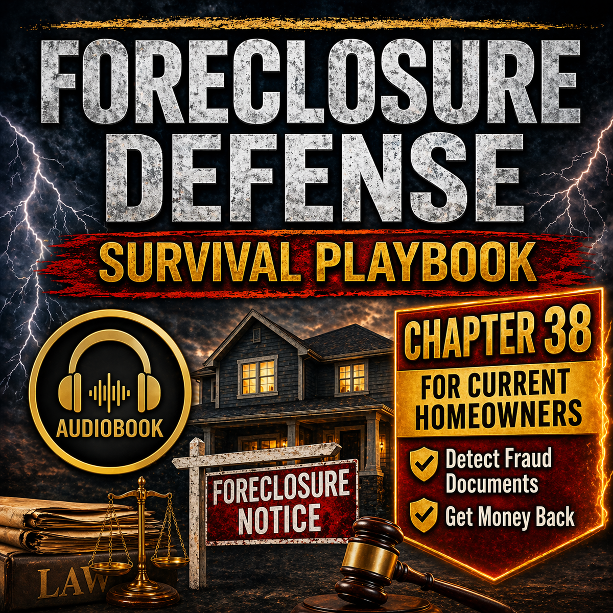 Foreclosure Defense Survival Playbook (Audiobook)