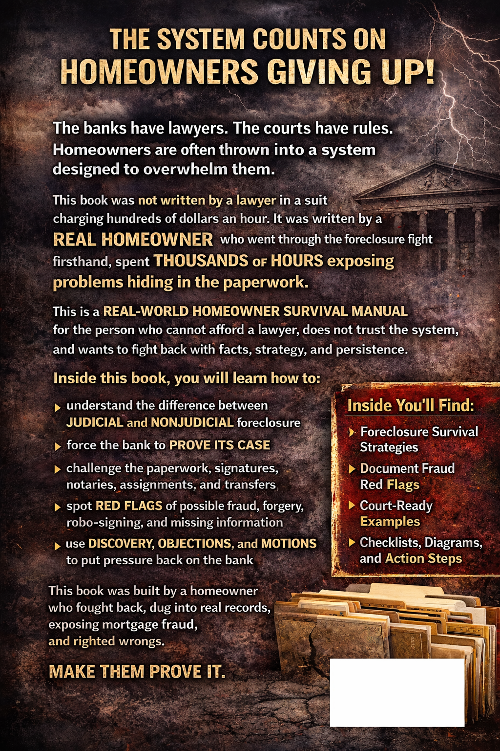 Foreclosure Defense Survival Playbook (E-Book)