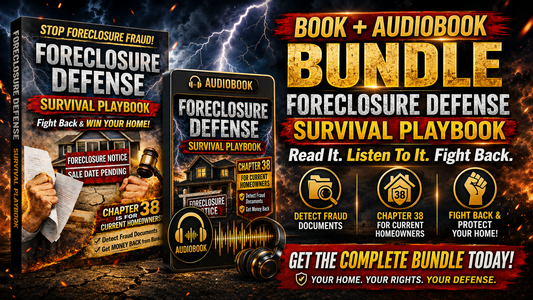 Foreclosure Defense Double (1 Ebook & I Audio Book)